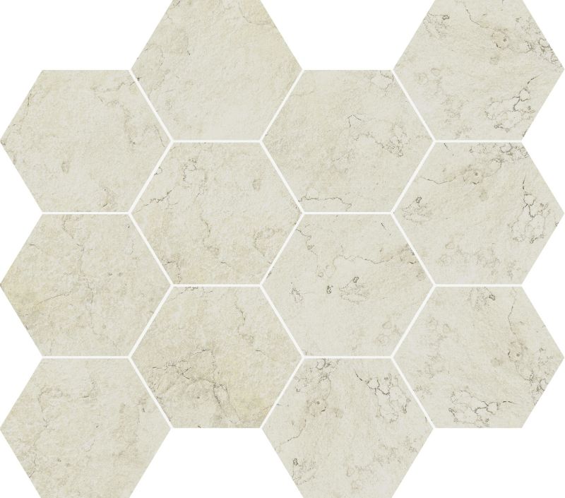 Marmorea Hexagon Biancone