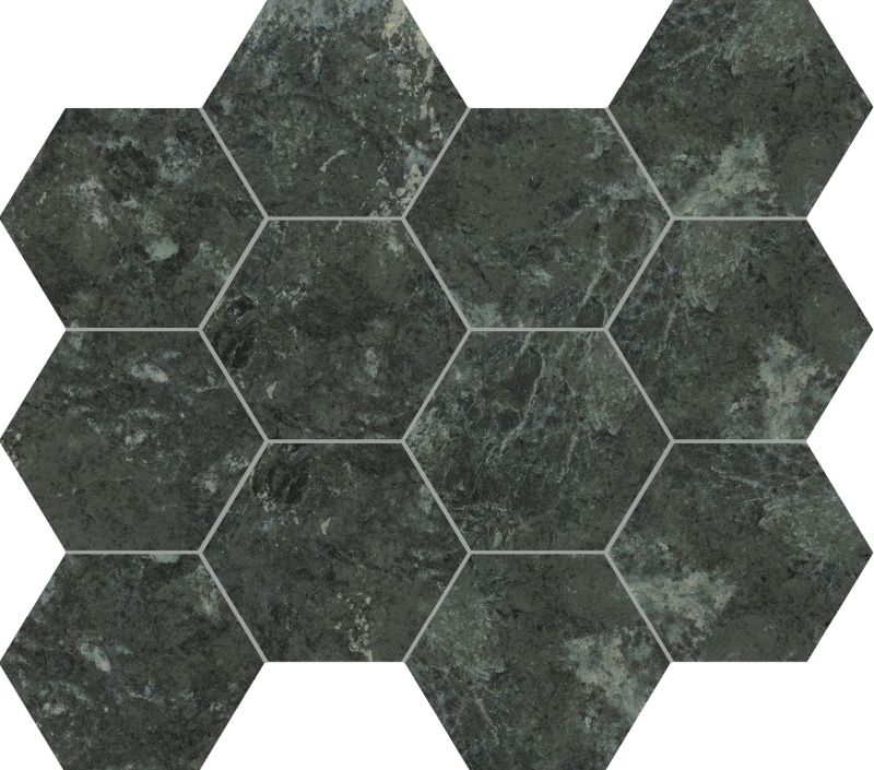 Marmorea Hexagon Verde Alpi