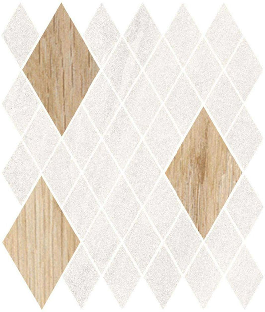 Angers White Advance Mosaico Tapestry