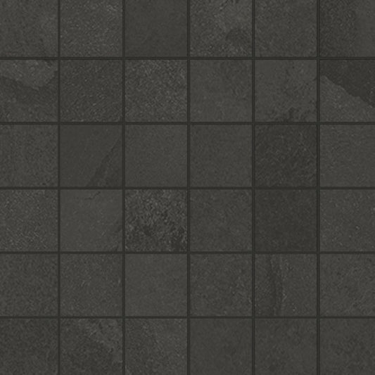 Brazilian Slate Rail Black Mosaico