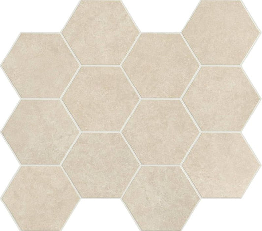 Desert Stone Cotton Hexagon
