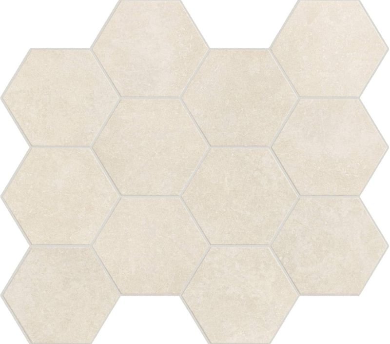 Desert Stone Linen Hexagon