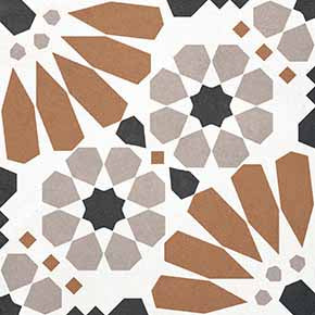 Reverie Geometric Terracotta