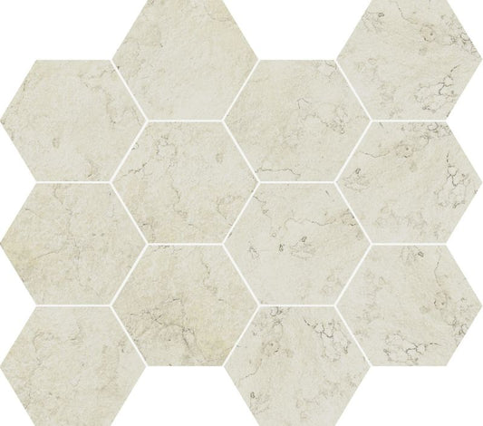 Marmorea Hexagon Biancone