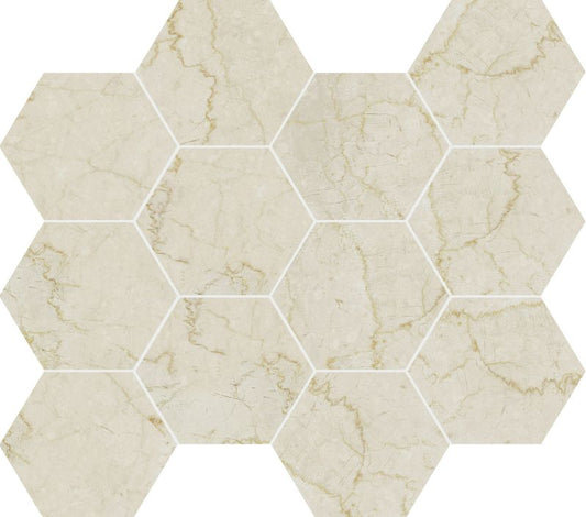 Marmorea Hexagon Botticino