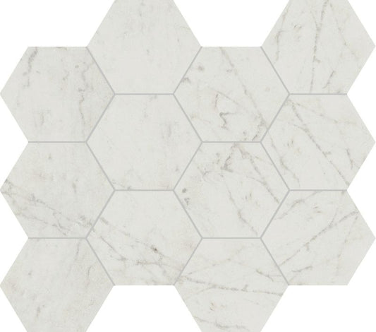 Marmorea Hexagon Carrara