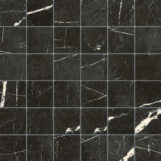 Marmorea Mosaico Nero Marquinia