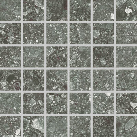 Pietra Di Gre Antracite Mosaico